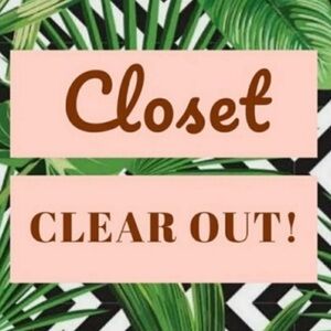 🎉🎉🎉Closet Clear Out!!!!! 🎉🎉🎉